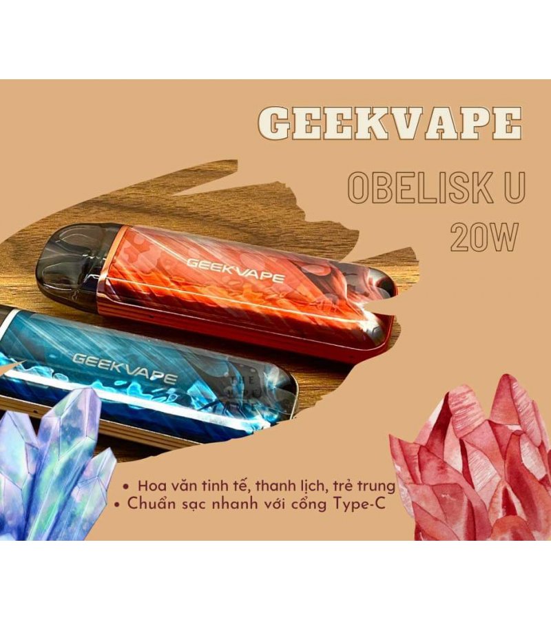 Geekvape Obelisk U 20W Pod Kit Chính Hãng
