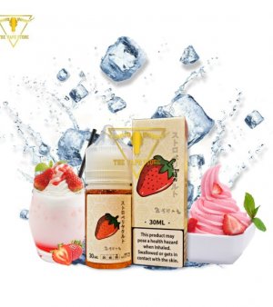 SaltNic Tokyo Strawberry Yakul Ice 30ml – Sữa Yakul Dâu Lạnh